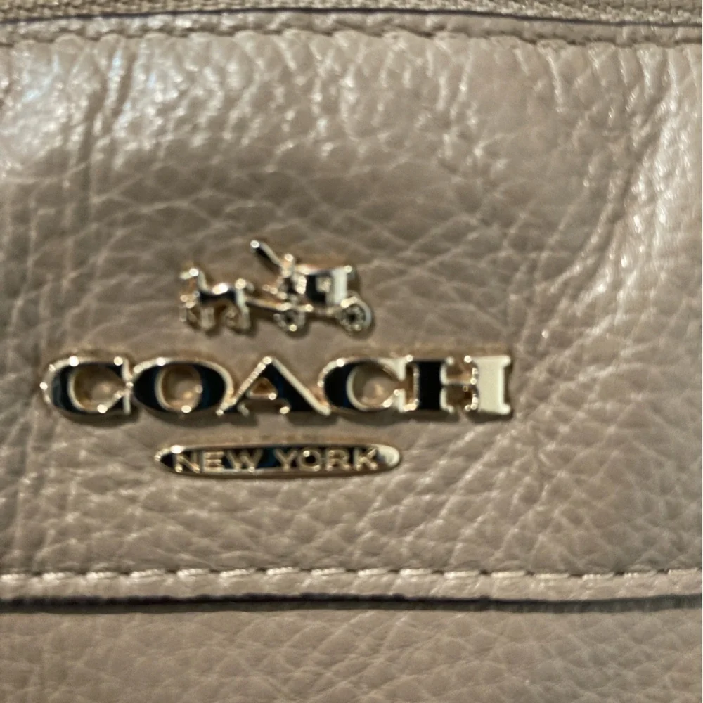 Coach Leather Tan Satchel - Picture 8 of 14